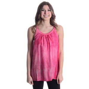C&C California Haze Tie Dye Racerback Tank Top M